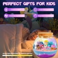thumbnail image 7 of LINXUXIE Mermaid Terrarium Craft Kit for Kids, Diy Arts Set & Remote Mermaid, Birthday Gifts for 4 5 6 7 8 Year Old, 7 of 7