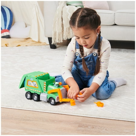 PAW Patrol, Rocky’s Reuse It Deluxe Vehicle with Figure