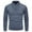 Blue Sweaters, variant on WAENQINLA Men's Striped Fake Two-Piece Shirt Long Sleeve Faux 2-Piece Knitted Shirt Tops Business Work Winter Casual Warm Pullover Tshirts