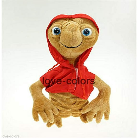 FidgetGear New ET Extra Terrestrial Movie in red Coat Soft Stuffed Plush Doll Toy 25cm 10"