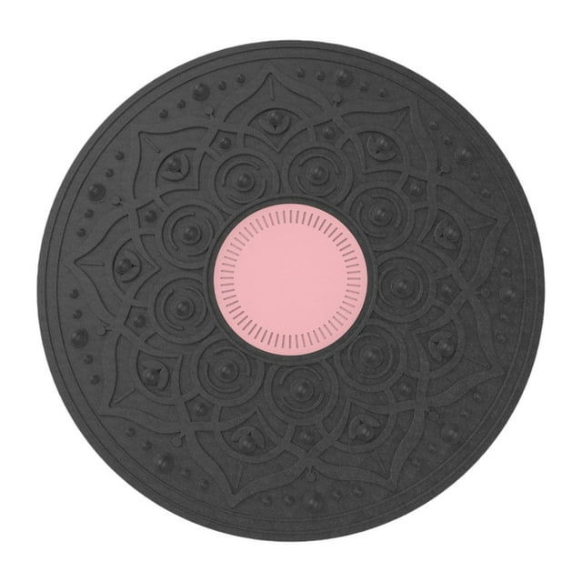 Siruishop Stability Board Training Fitness Exerciser Pilate Dance Wobble Balance Board Pink
