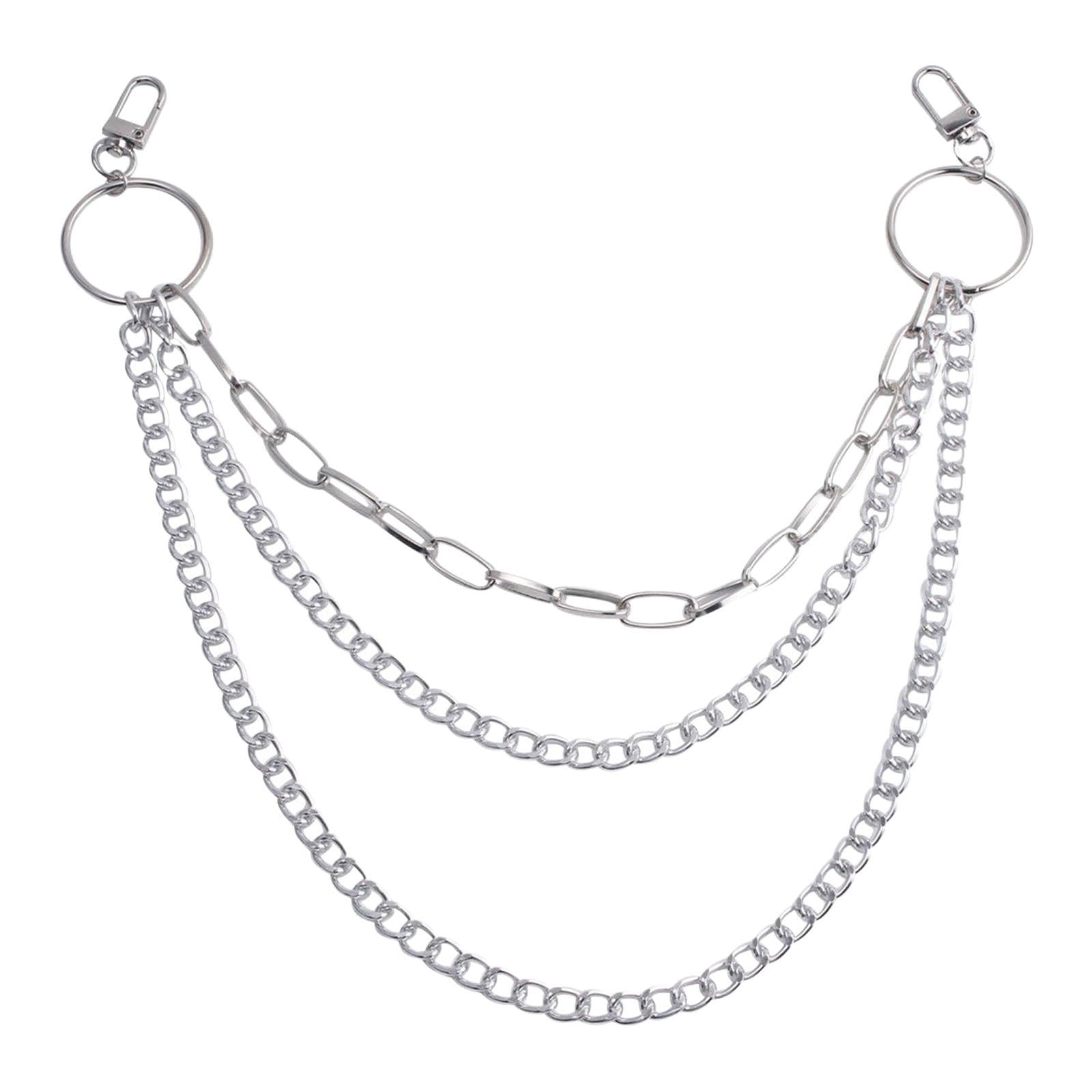 Punk Jeans Pant Chain Belt Chain 