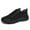 Black, variant on CHENge Men Running Shoes Size 7 Relaxed Fit Lightweight Extra Wide Width Minimalist Hiking Shoe Men Breathable Sock Shoe Mesh Tennis Run Sneakers