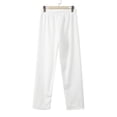 thumbnail image 5 of SGMVNU Flannel Pajama Pants for Women Soft Flannel Plaid Loungewear Pants Drawstring Comfy Warm Sleepwear Fuzzy Winter Loungewear Bottoms(White, L), 5 of 9