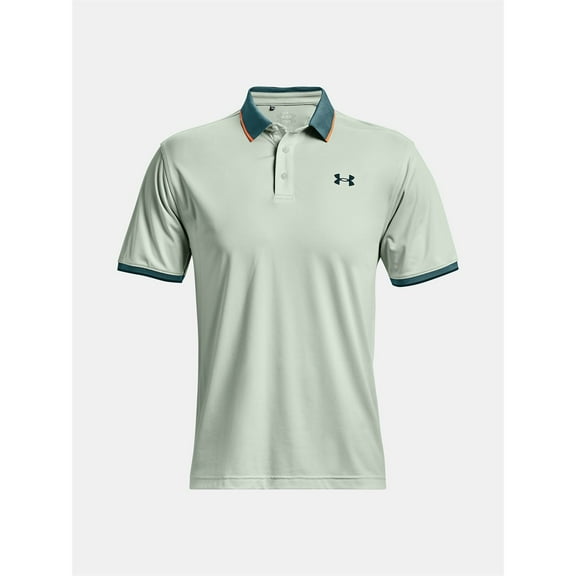 Under Armour Men's Playoff 2.0 Pique Polo Shirt, Illusion Green Tourmaline Teal,S - US