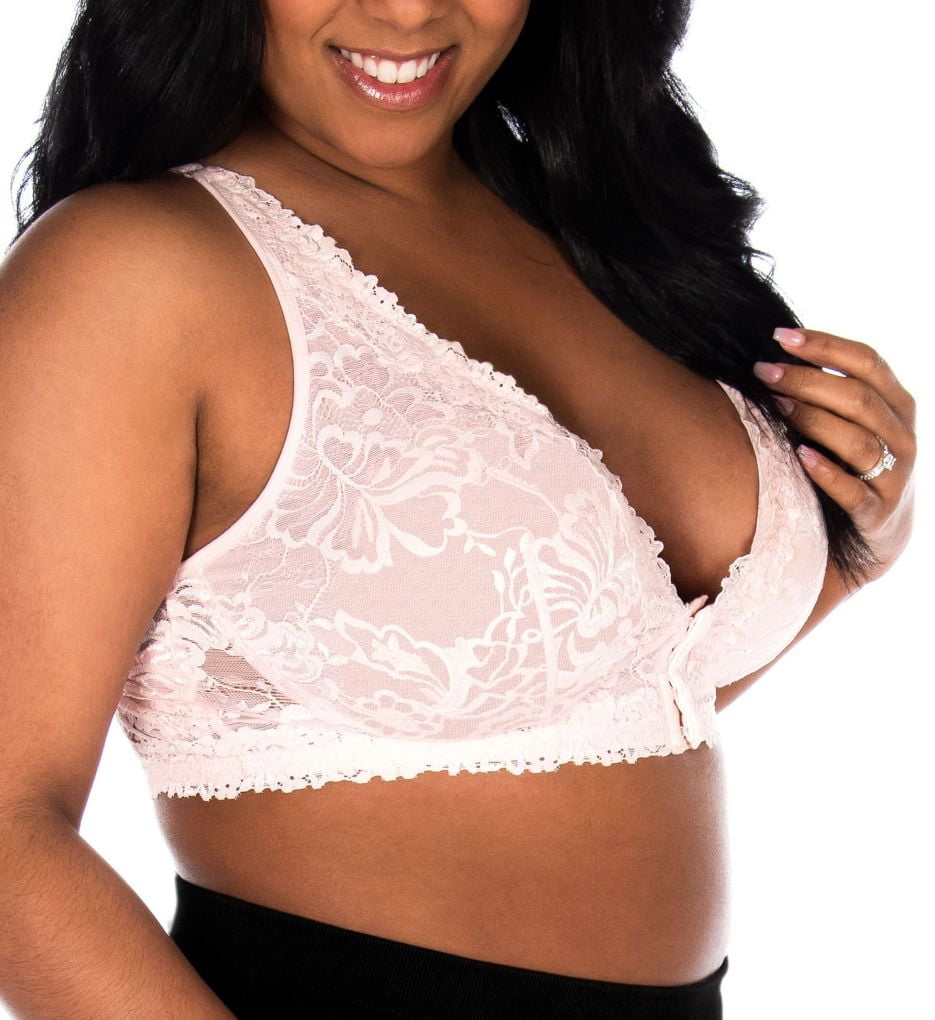 front hook bralette