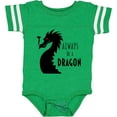 thumbnail image 3 of Inktastic Always Be a Dragon Boys or Girls Baby Bodysuit, 3 of 5