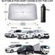 thumbnail image 2 of Sombrilla Grande Pintada Plata - Sombrilla Plegable Coche Ormromra LKX-0900, 2 of 9