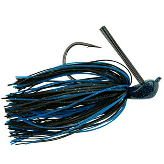 Googan Squad Juicee Jig 3/8 oz 5/0 Black & Blue 1pack