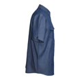 thumbnail image 4 of Camisa George Talla M de Mezclilla Manga Corta Azul Oscuro, 4 of 4