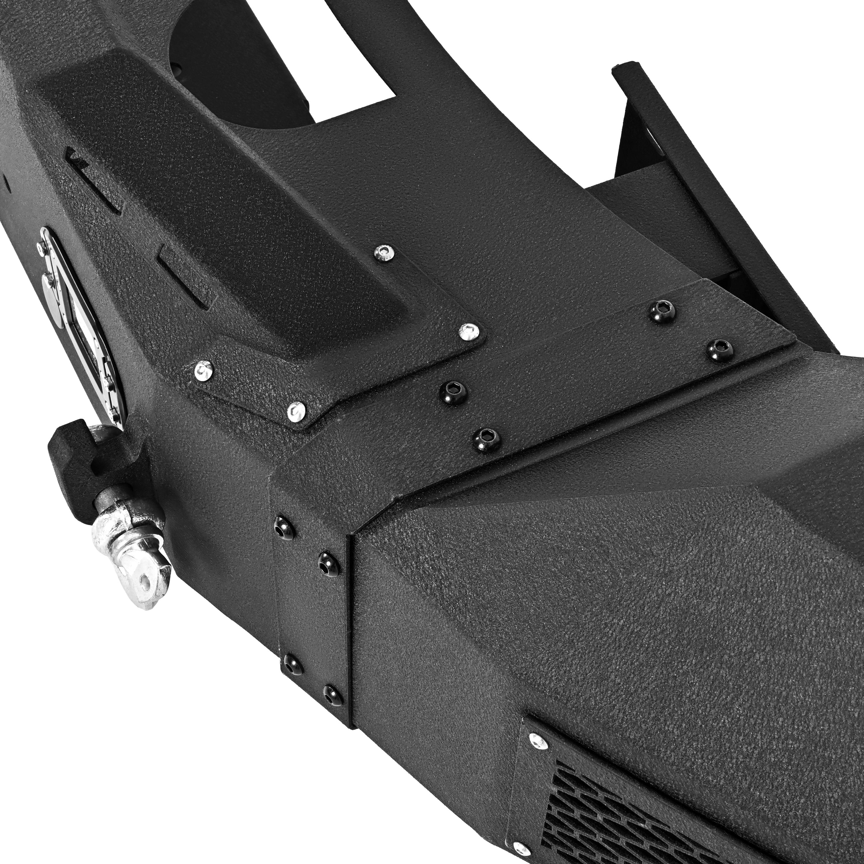 KOJEM Front Bumper Fit for 2015-2019 GMC Sierra 2500 HD,3500 HD,2016 2017 2018