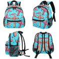 thumbnail image 4 of Mind car Adjustable Shoulder Strap Beach Backpack with Large Capacity, Printed Design, Lightweight, 4 of 6