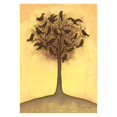 thumbnail image 1 of Toland Home Garden Tree Crows 28 x 40 Inch Decorative Rustic Fall Autumn Black Bird House Flag, 1 of 1