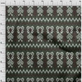 thumbnail image 3 of oneOone Cotton Flex Fabric Chevron & Swirl Ikat Print Sewing Fabric BTY 40 Inch Wide, 3 of 4