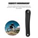thumbnail image 5 of Toystoory Manivela izquierda para bicicleta de 170mm, reemplazo de alto rendimiento de aleación de aluminio con brazo de bielas con orificio de rombo para Ciclismo Negro Toystoory OD010794-01, 5 of 5