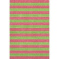 thumbnail image 2 of Addison Rugs Mayfield Washable Transitional Stripes Blush Rectangle Rug, 9' x 12', 2 of 6