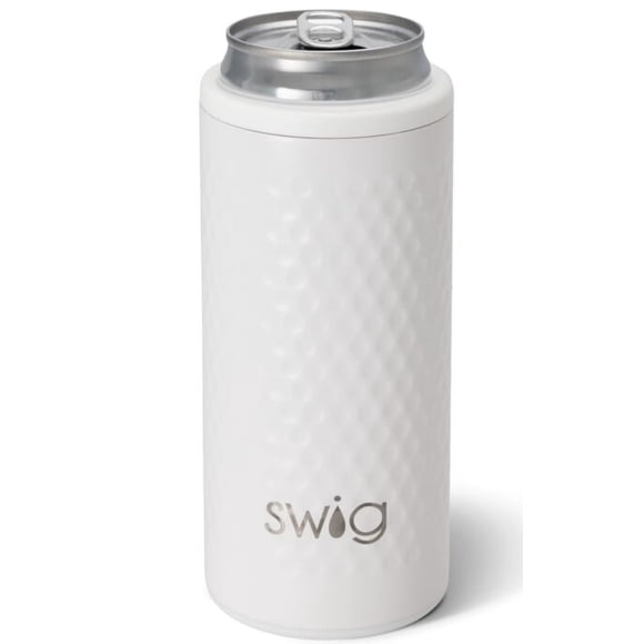 Can Cooler Swig Life Skinny, 12 oz, aislante de acero inoxidable