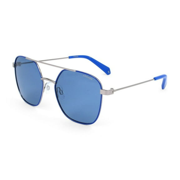 Polaroid Blue Metal Sunglasses