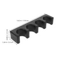 thumbnail image 2 of FOMIYES 3Ud Soporte Para Bastones De Billar Negro Con Instalación Adhesiva Y Protección Antideslizante, 2 of 6