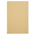 thumbnail image 1 of Colonial Mills Rug H833R144X180S Simply Home Solid - Pale Banana 12 ft. x15 ft. Braided Rug, 1 of 1