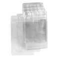 thumbnail image 2 of 50 Pcs Clear ID Badge Holder Vertical Plastic ID Card Holder for Office, 2 of 6