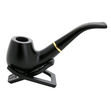 Wooden Tobacco Pipe Tips Scorch Torch Atlas Wooden Tobacco Pipe with 3 in 1 Pipe Tool and Optional Lighter (Tobacco Pipe) ()