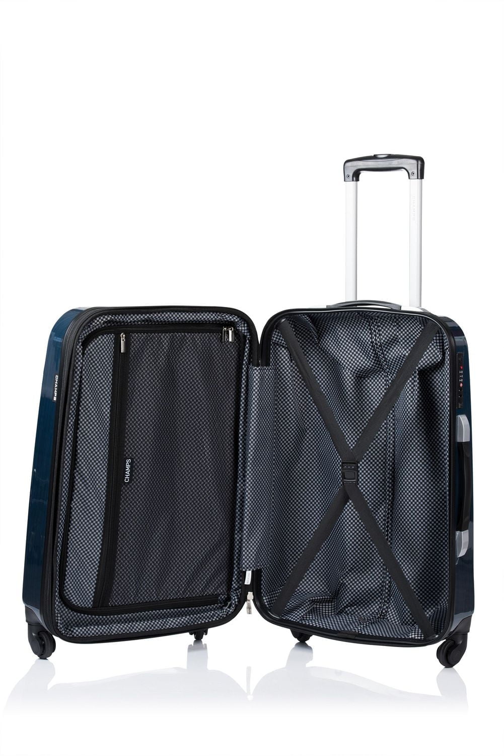 CHAMPS Express Escape 2pc Hardside Luggage Set, Travel in Style