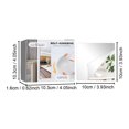 thumbnail image 3 of Pompotops 12PCS Self-Adhesive Acrylic Mirror Wall Sticker For Living Room Bedroom Bedside Bathroom DIY Cutting Mirror Sticker, 3 of 9