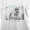 thumbnail image 2 of White Lotus Tanya McQuoid Legends Never Die Crew Neck Short Sleeve Women's White T-shirt-3XL, 2 of 3
