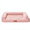 Pink, variant on Exclusivo Mezcla Orthopedic Sofa Dog Bed with Washable Removable Cover 36"x24", Non-slip Bottom Pet Bed with Sides for Medium Dogs, Grey
