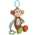 thumbnail image 2 of Nuby Interactive Soft Plush Pal Toy- Om+, Characters Vary - Monkey, Elephant, Giraffe, 2 of 7