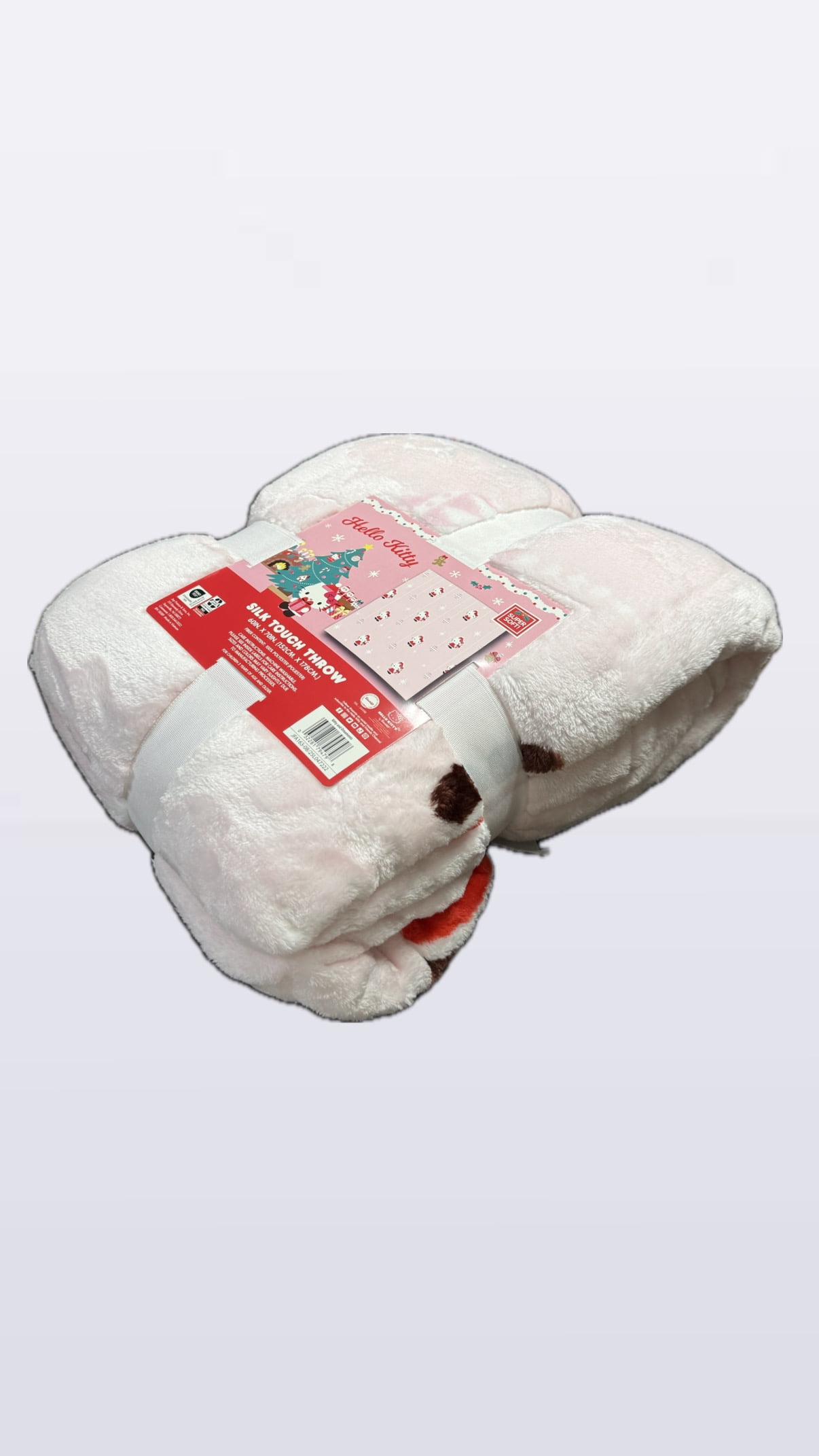 Hello Kitty Holiday Silk Touch Throw, 60" x 70"