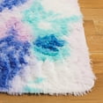 thumbnail image 3 of SAFAVIEH Rainbow Jaki Solid Shag Area Rug, Rainbow/Multi, 5' x 8', 3 of 7