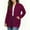 Hot Pink, variant on OGLCCG Plus Size Cardigan for Women with Pockets Long Sleeve Open Front Casual Lightweight Plaid Cardigans Casual Loose Outwear,XL,Purple