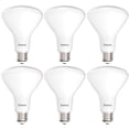 thumbnail image 1 of Paquete de 6 bombillas LED Sunco BR30 de 11 W (equivalente a 65 W), 6000 K, 1 of 7