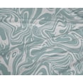 thumbnail image 5 of oneOone Polyester Spandex Grayish Blue Fabric Abstract Marble Sewing Craft Projects Fabric Prints By Yard 56 Inch Wide, 5 of 6