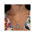 thumbnail image 5 of Luca Carati Diamond Flower Pendant Necklace 18K Rose & White Gold 1.11Cttw, 5 of 5