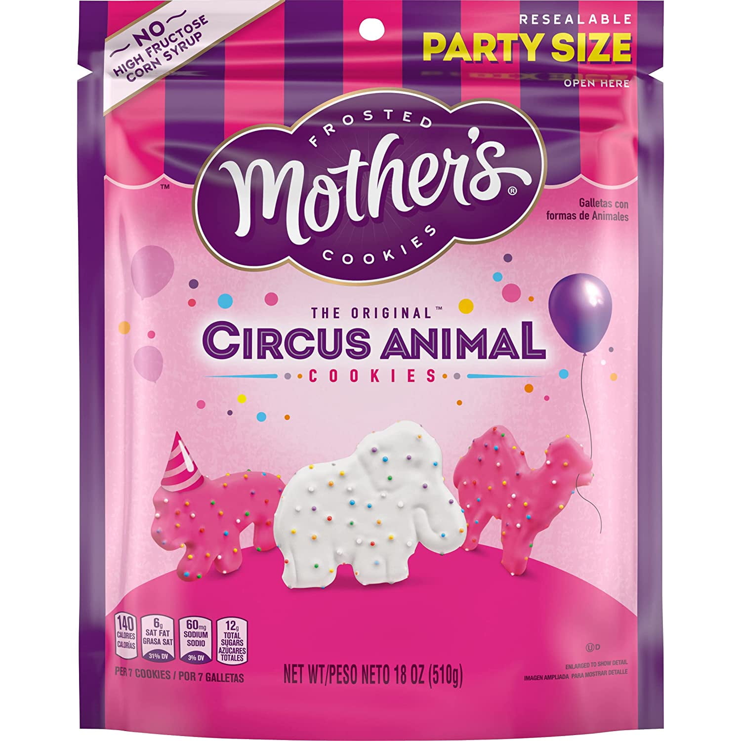 Mother's Circus Animal Cookies 18 Ounce Party Size SUB