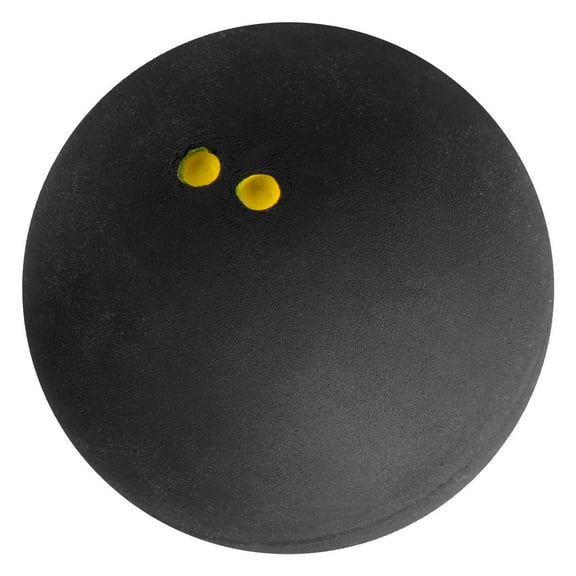 BRIGHTFUFU Single Dot Racket Ball Black Rubber Practice Balls for Teenagers 1Set