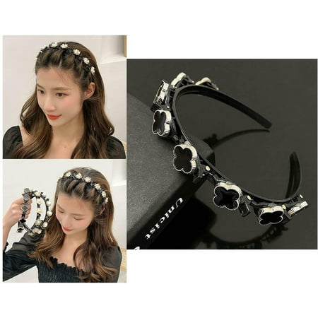 5PC Hairpin Headband,Headbands for Women Hair Accessories for Girls,Double Bangs Hairstyle Double Layer Twist Plait Headband Hairpin Braided Headbands with Clips Twist Hair Tool (D) | Walmart Canada 5PC Hairpin Headband,Headbands for Women Hair Accessories for Girls,Double Bangs Hairstyle Double Layer Twist Plait Headband Hairpin Braided Headbands with Clips Twist Hair Tool (D) | Walmart Canada