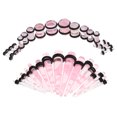 thumbnail image 2 of Set de Cepa 32 Piezas Sunnimix para Auricures Acrílico Enchufe 14G G - Rosado, 2 of 8