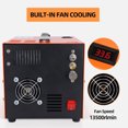thumbnail image 4 of Compresor De Visualización De Temperatura De Enfriamiento Del Ventilador De Bomba De Aire De Alta Presión De 30 MPa Para Inflado En Exteriores, Motor Sin Escobillas,, 4 of 7