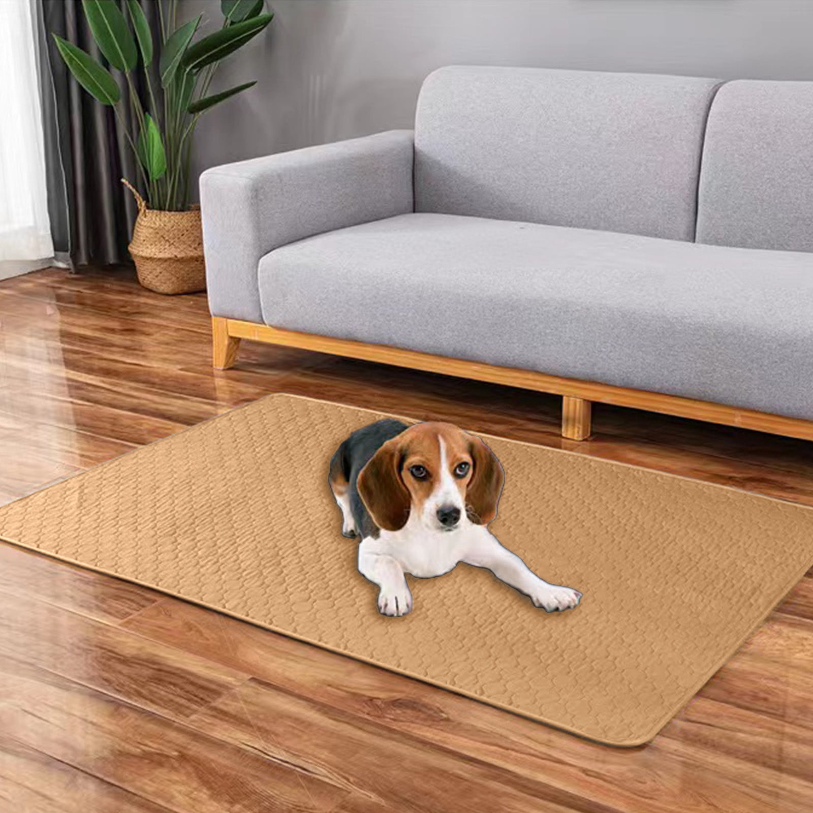 Reusable Dog Pee Pads Non Slip Pet Training Pads for Dogs Cats Puppies, Super Absorbent Leakproof Washable Potty Pads for Indoor Use, Floor Protection Mat for Crate Sofa Travel Home