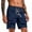 Dark Blue, variant on Enjoytime Casual Shorts for Men Printed Drawstring Elastic Waist Stretch Summer Shorts with Pockets