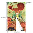 thumbnail image 3 of Cortina de puerta semiopaca con patrón de patchwork de dos piezas de Rick & Morty, cortinas opacas decorativas para dormitorio, sala de estar, decoración de habitación de niños, 34 x 56 pulgadas,, 3 of 7