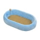 thumbnail image 2 of Cama ovalada para gatos, rascador, protector de muebles, nido con pelota de juguete para perseguir Azul, 2 of 9