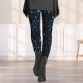 thumbnail image 2 of JJHGVB Leggings for Women Sequin Pants High Waisted Leggings for Women Ladies Pants Casual Dressy Women Work Pants Women Comfy Pants Woman Dress Pants Dark Blue 3XL, 2 of 4