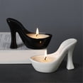thumbnail image 6 of Candlesticks High Heel Candle Holder Home Decors Ceramic Tealights Candle Stand, 6 of 12