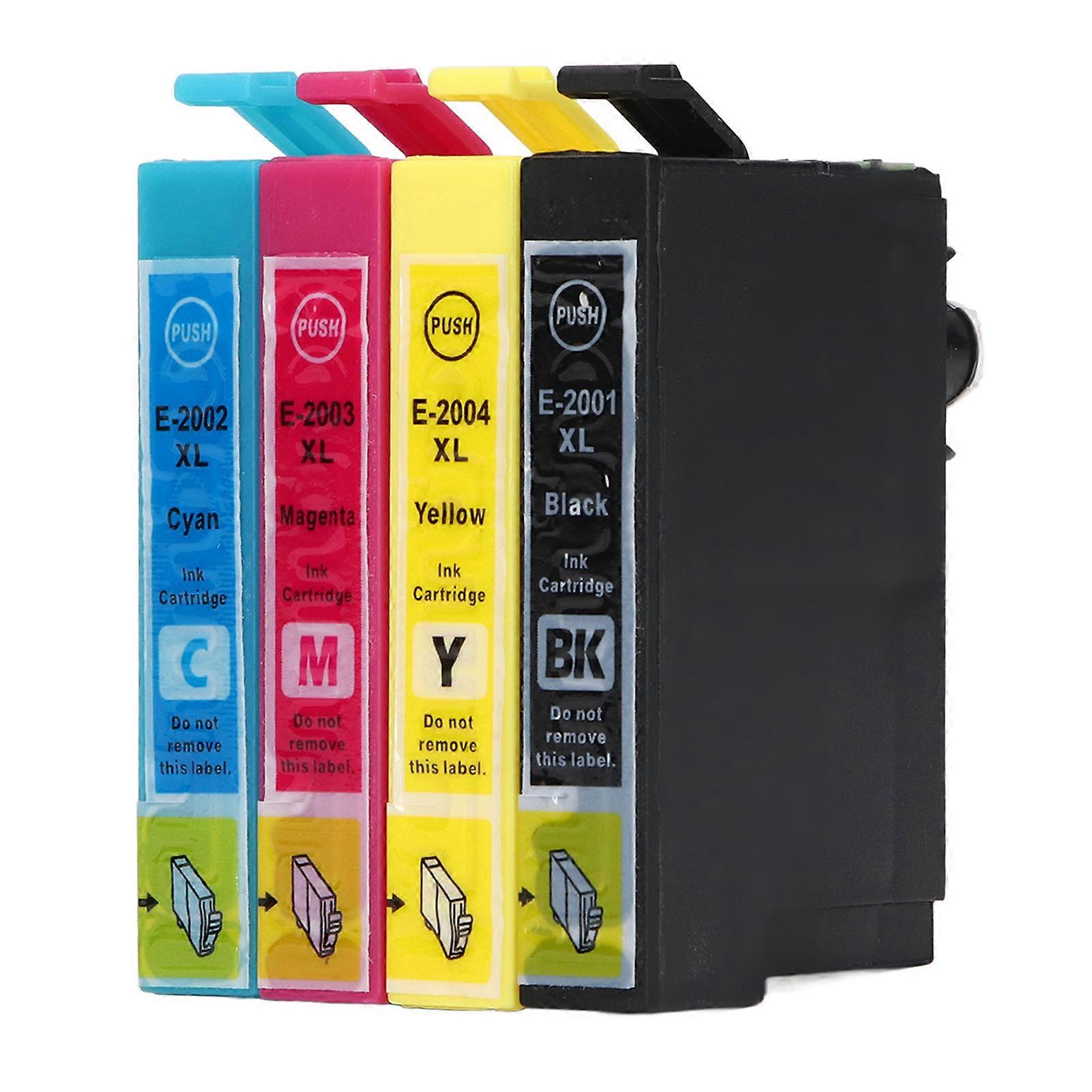 Ink Cartridge 4 Colors BK C M Y ABS Housing Fadeless Printing Cartridge ...