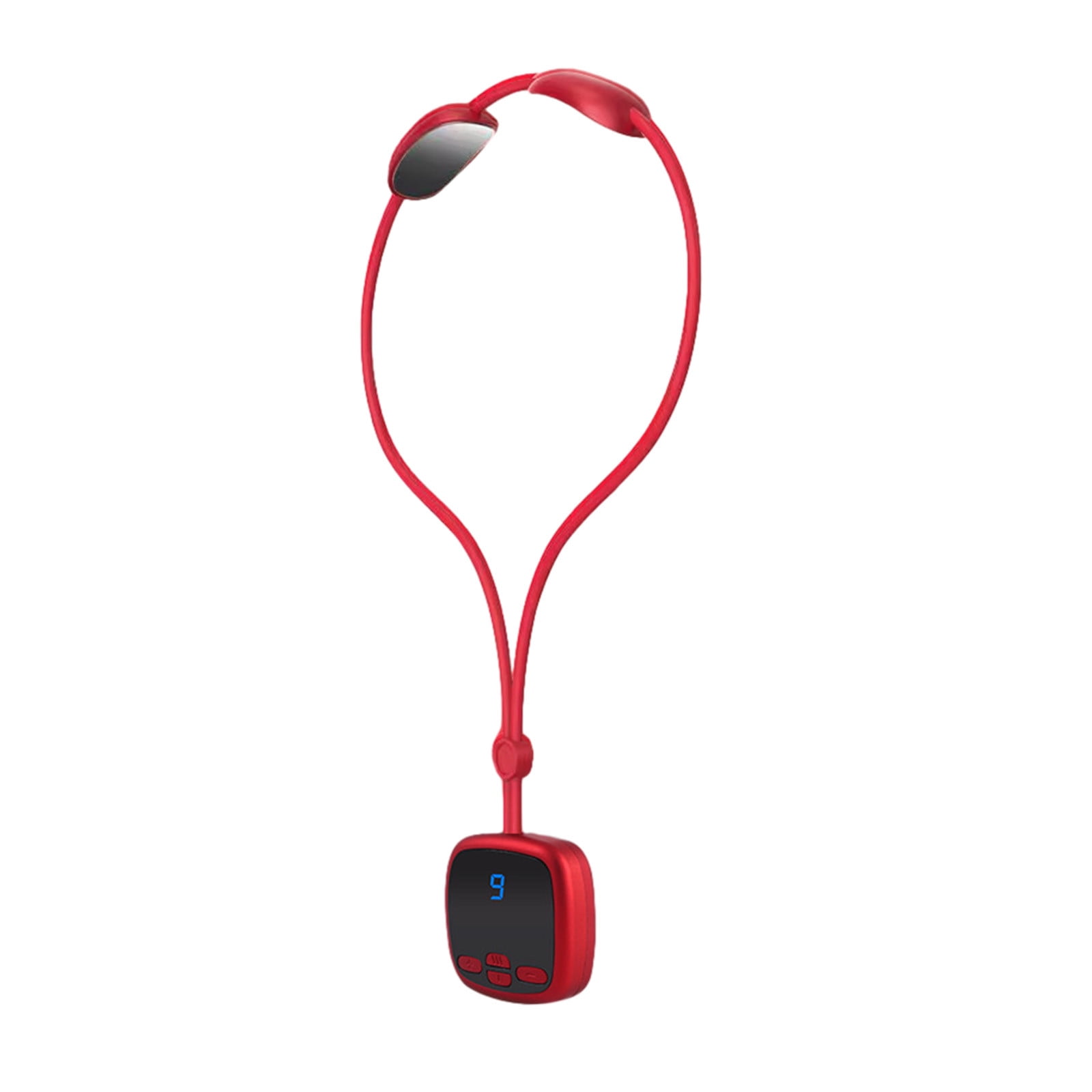 Xheghe Portable Cervical Neck Massager with Adjustable Heat & Modes - Ergonomic Shiatsu Relief for Home/Office, Ideal Gift for Moms and Professionals